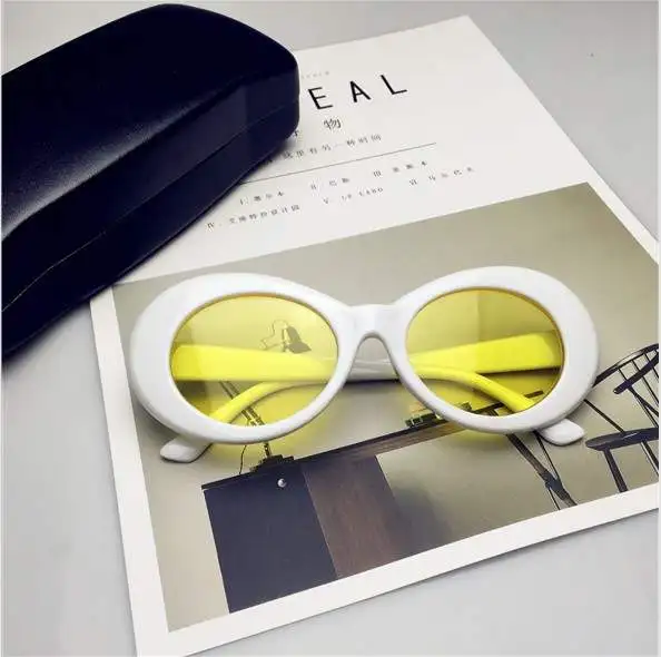 2019 Sunglasses Women Fashion Gradient Glasses Alien Oval SunGlasses Eyewear UV400 |