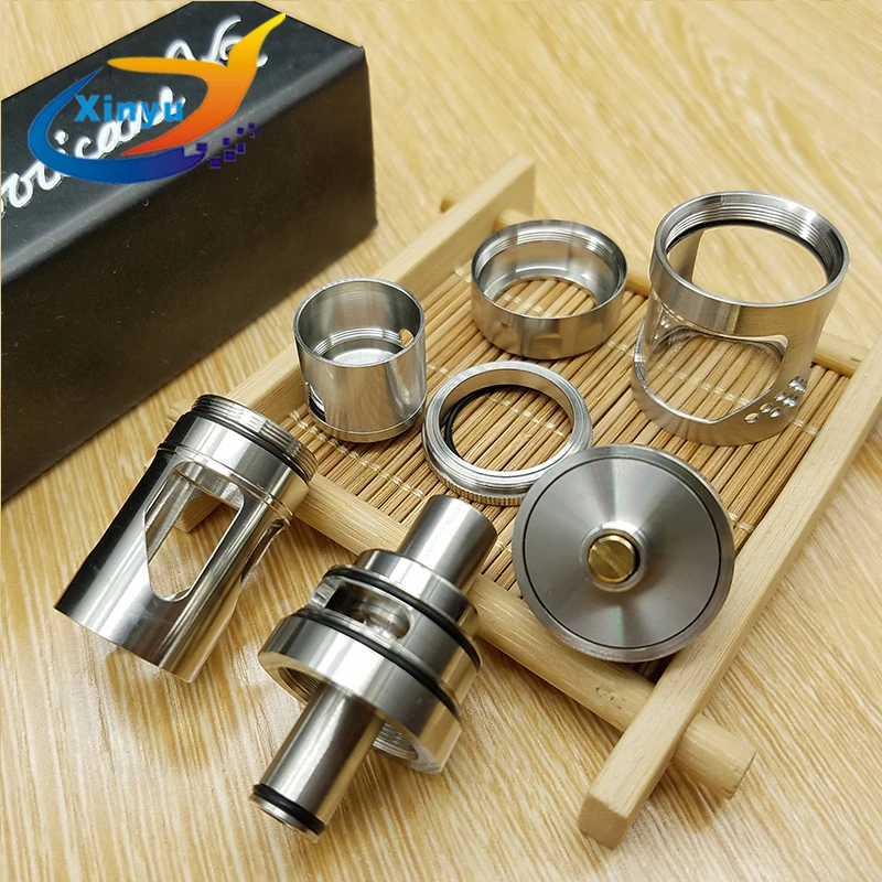 Атомайзер Hurricane V2 RTA 316 из нержавеющей стали 4 мл электронная сигарета