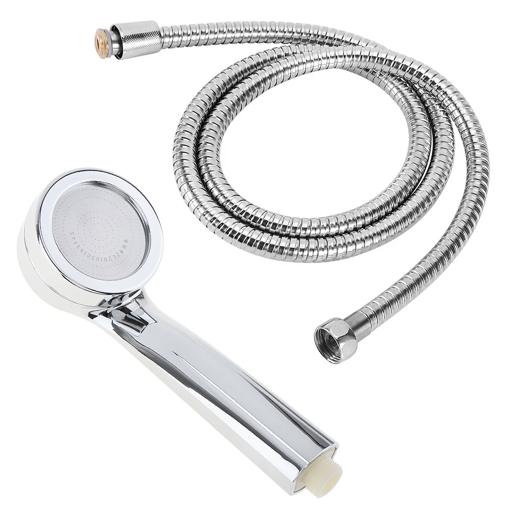 2 шт Анионовые насадки для душа с гальваническим покрытием ручной функцией