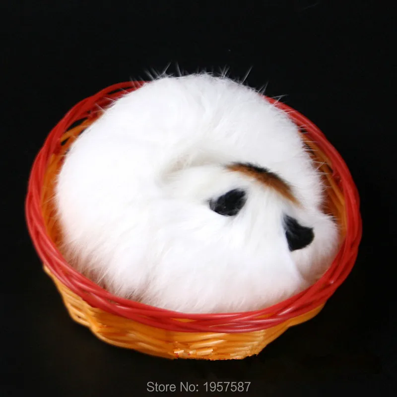 Ручной работы Натуральная Шерсть и Волосы Emulational Животных Искусственный Кошка