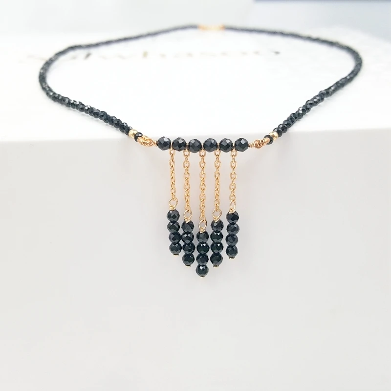 Черный тибетский чокер Bababetty