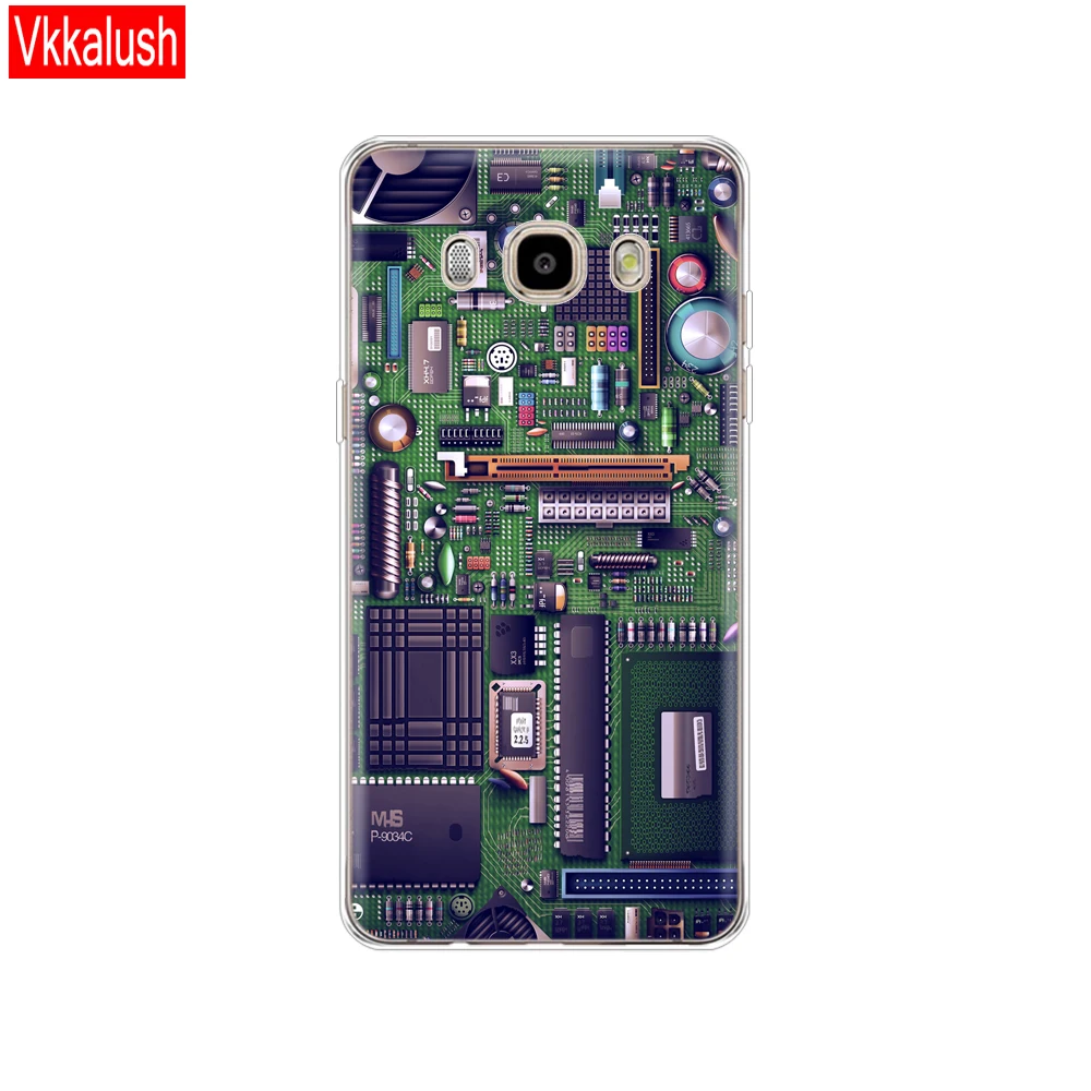 80083 Мягкий силиконовый чехол ТПУ для samsung Galaxy J5 чехол J510 J510F Крышка для samsung J5 чехол в виде ракушки - Цвет: 80083