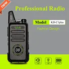 Мини-рация WLN KD-C1 Plus, UHF 400-470 МГц, 16 каналов, двухстороннее радио, FM-приемопередатчик KD-C1plus
