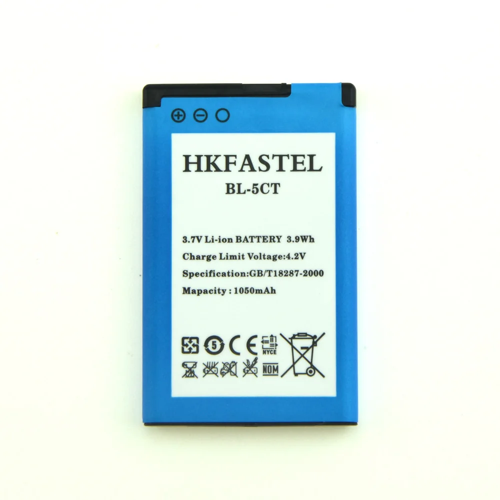2 шт./лот Новый аккумулятор для мобильного телефона Nokia 3720c 3720 classic 5220 6303 6303ci 6303i 6730 1