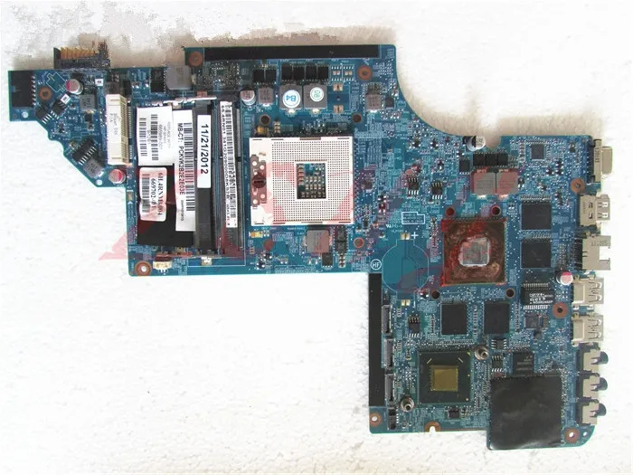 

for hp DV7T DV7-6000 laptop motherboard HM65 ddr3 HD 6770M 665989-001 Free Shipping 100% test ok