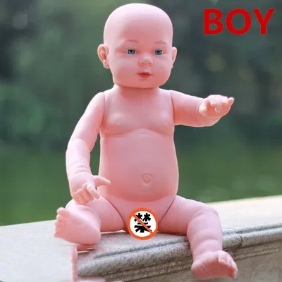 boy 51 см детская кукла-Реборн, мягкая виниловая силиконовая Реалистичная детская игрушка для новорожденных, подарок на день рождения для мальчиков и девочек - Цвет: boy