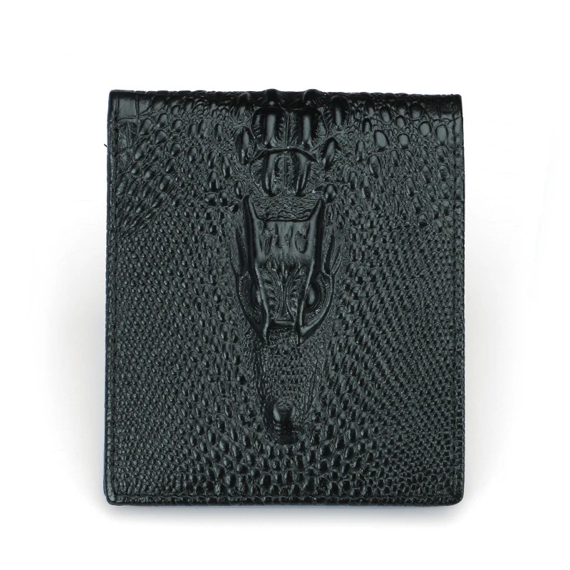 3D Крокодил Кожи Дизайнеры Бренда крокодил Сцепления Кошелек Два Стиль