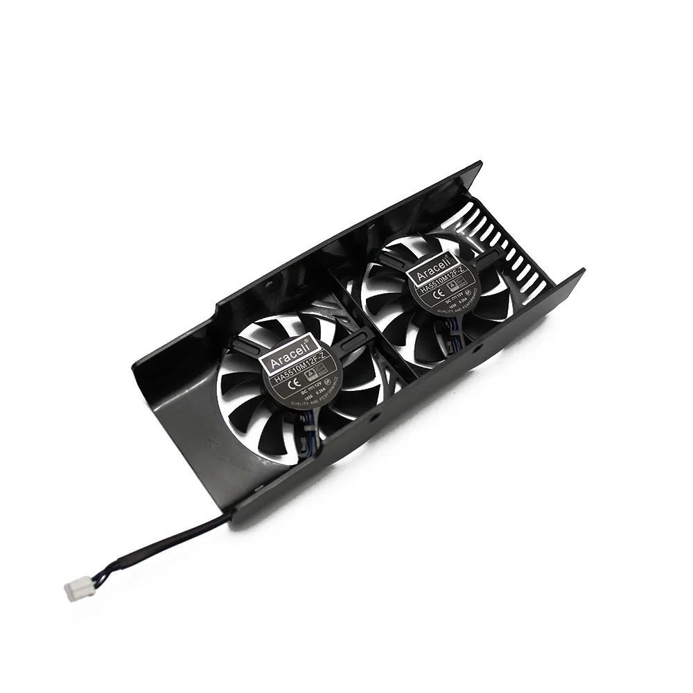 HA5510M12F-Z 0.20A 2Pin GTX750 Ti охлаждающий вентилятор GPU для MSI Geforce GTX 1050 2GT LP GTX 1050 Ti 4GT LPV1 охлаждение графической карты