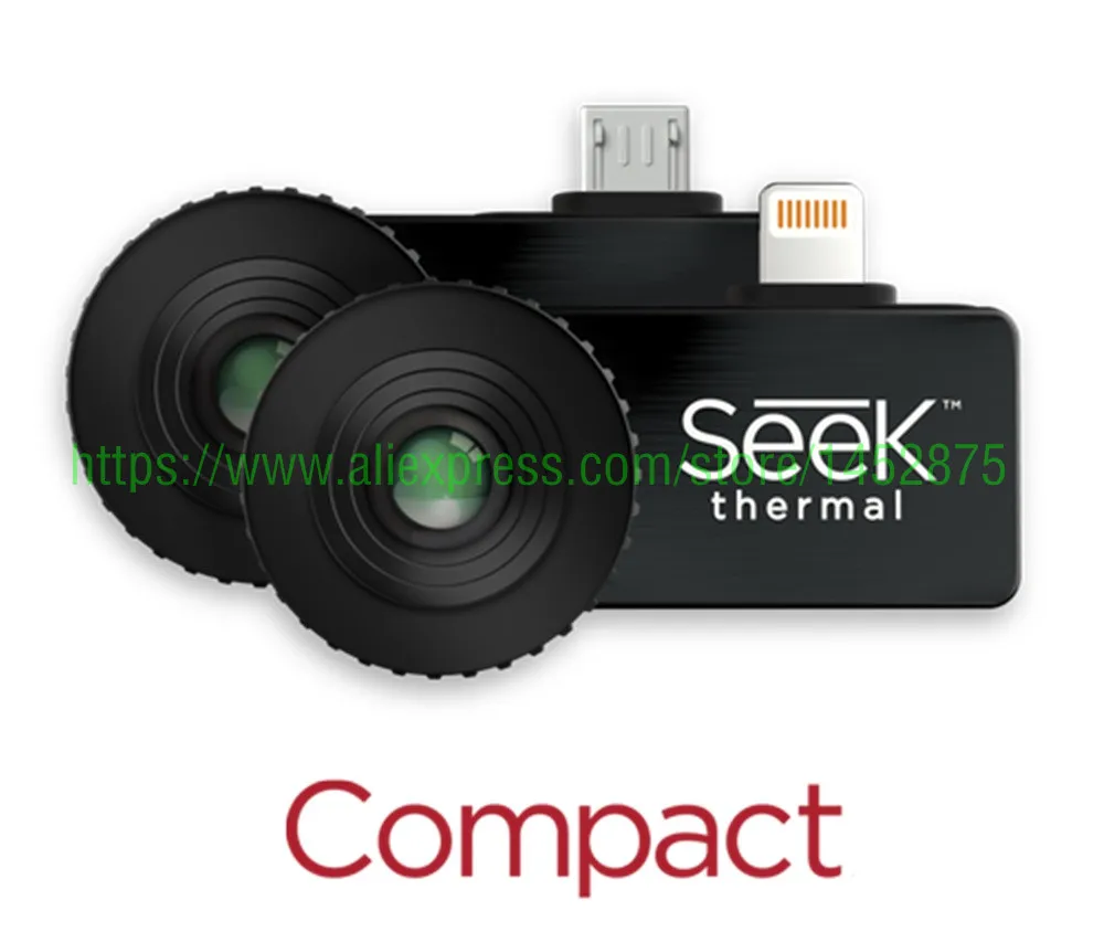 Seek тепловой компактный PRO/компактный XR изображений камера Инфракрасный imager ночного видения Android и IOS версии