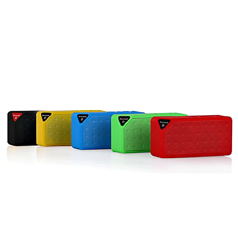 Мини X3 Bluetooth Динамик Портативная колонка TF Беспроводная usb Музыка Sound Box