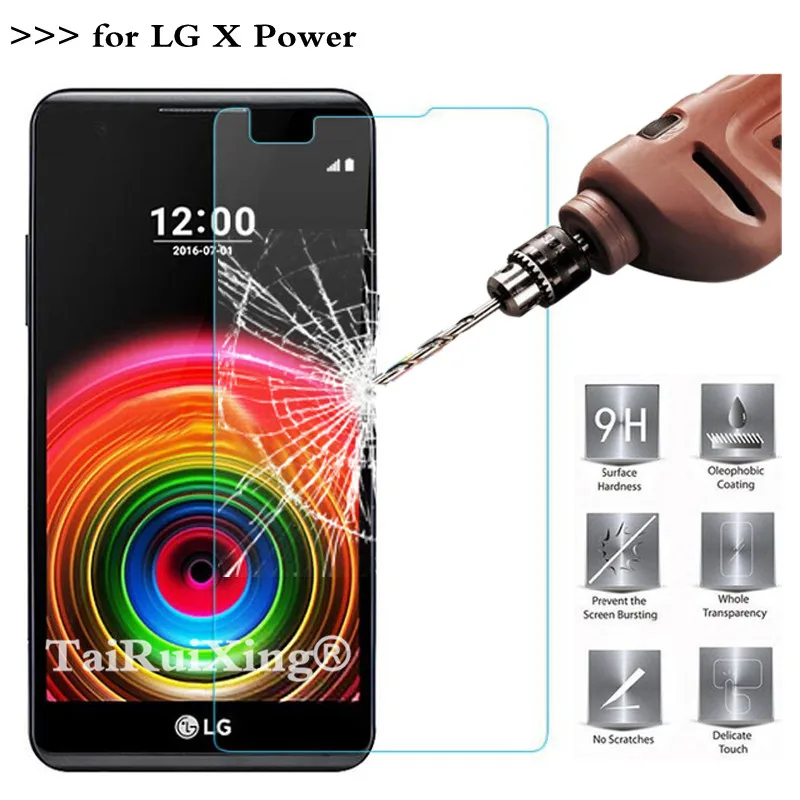 2.5D 0 26 мм 9H закаленное стекло для защиты экрана LG X Power K220ds K220 5 3 &quotзакаленная
