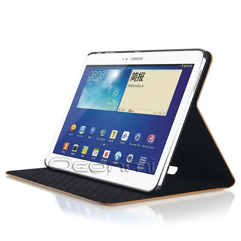 Роскошный чехол из искусственной кожи с картой для Samsung Galaxy Tab 4 10 1 SM T530 T531