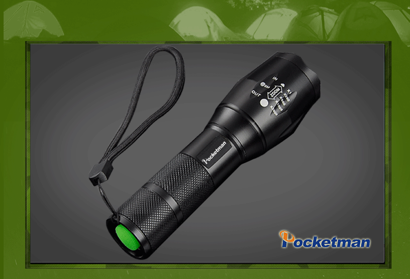 Светодиодный фонарик 3800 люмен Cree xm-t6 Масштабируемые светодиодный фонарик для 18650/AAA черный Водонепроницаемый Linterna светодиодные фонари для кемпинга