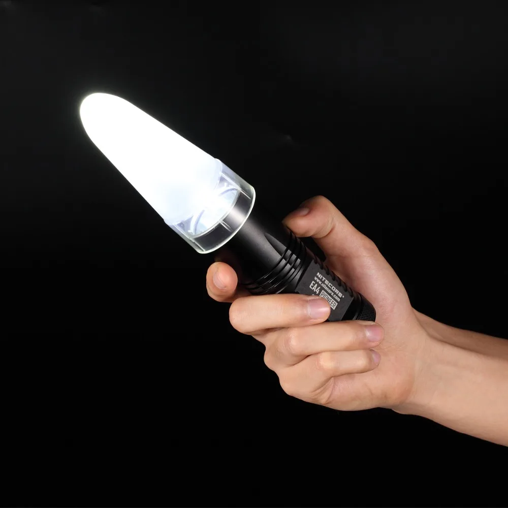 NITECORE NDF25 NDF32 NDF34 NDF40 полупрозрачный белый рассеиватель конус дорожного движения палочка наконечник лампа фонарик аксессуары
