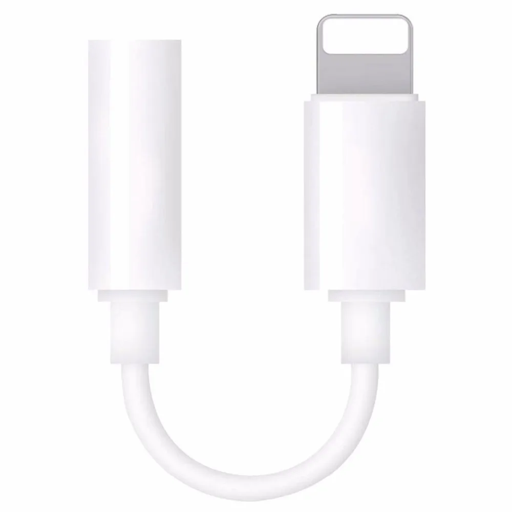 HBUDS IOS 11 12 адаптер для наушников iPhone 7 8 X AUX Lightning Female до 3 5 мм папа Адаптеры кабель