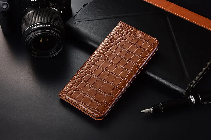 Чехол для Xiaomi Redmi Note 7 с узором «крокодиловая кожа», чехол-кошелек из натуральной кожи для Redmi Note 7 Pro, чехол для телефона s