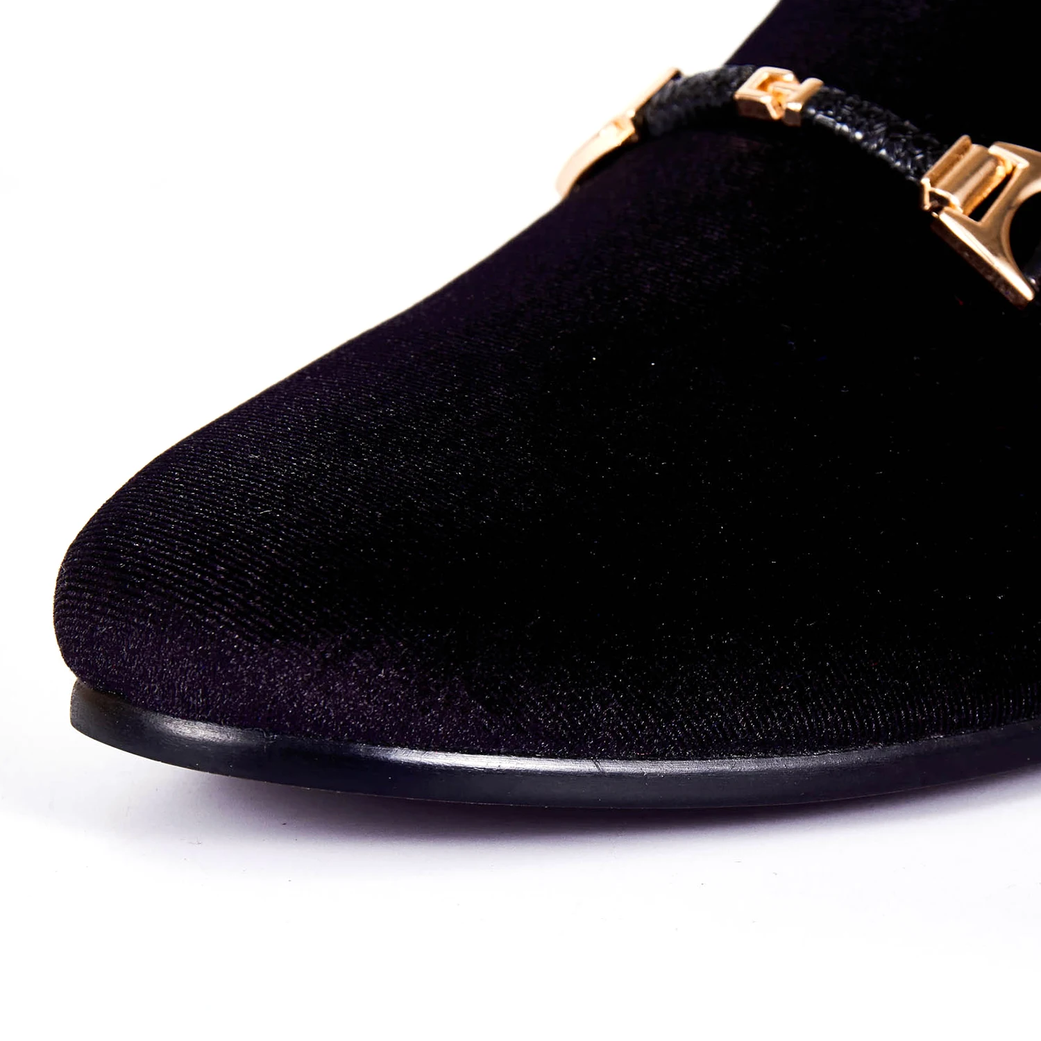 Мужские туфли на застежке с бархатной подкладкой размеры 6-14 | Обувь