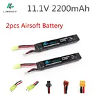 2 шт. Limskey 11,1 В 2200 мАч 30C Max 60C 3S мини-страйкбольный пистолет радиоуправляемая модель вертолет Квадрокоптер Радиоуправляемый литий-полимерный аккумулятор страйкбольный пистолет батарея