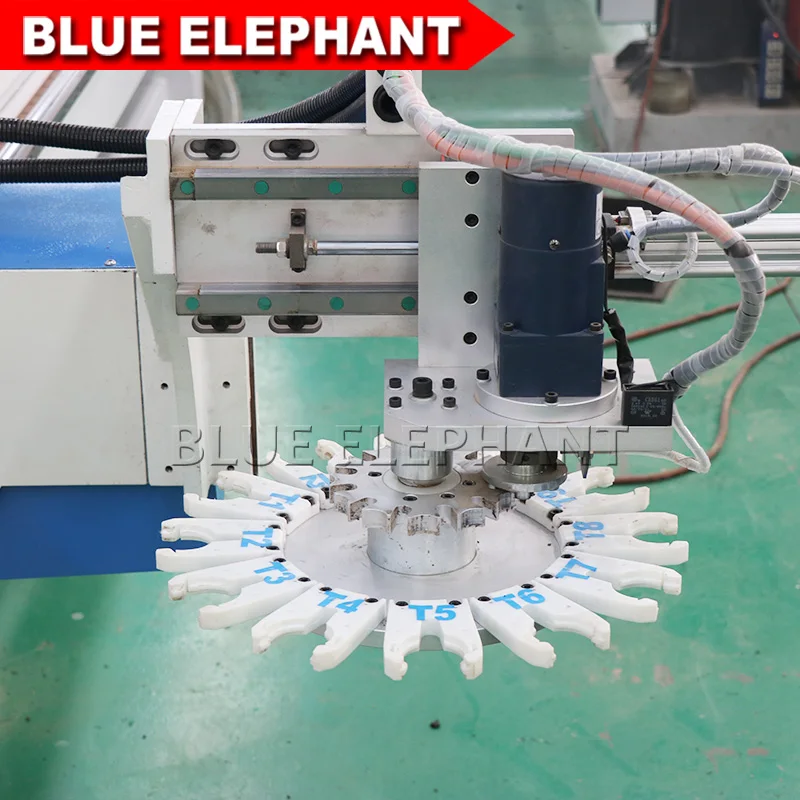 Blue Elephant woodworking 3D CNC Router for Furniture Engraving Machine Taiwan SYNTEC control system | Инструменты