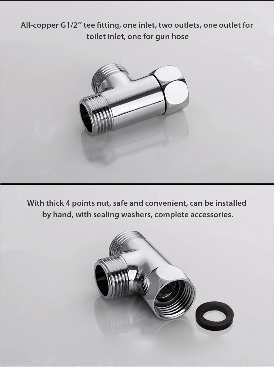 Handheld Toilet bidet sprayer set Kit Hand Bidet faucet for Bathroom hand sprayer shower head self cleaning