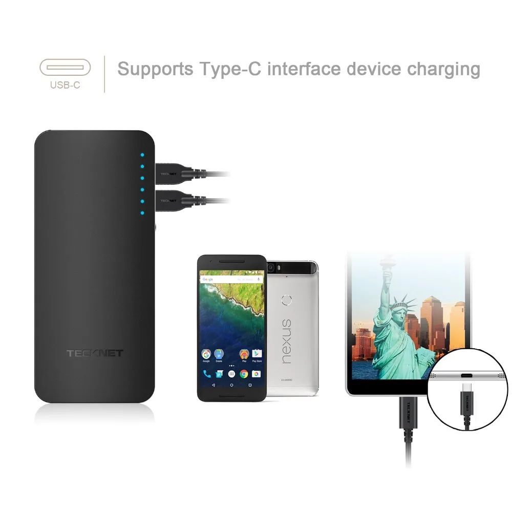 Tecknet usb type C кабель для быстрой зарядки usb type-C для Xiaomi mi 4C mi 5 4S OnePlus 2 Nexus 5X6 P кабель для мобильного телефона