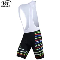 kiditokt summer shockproof cycling tights breathable bike bib shorts mountain bicycle bib shorts quick dry cycling shorts pant