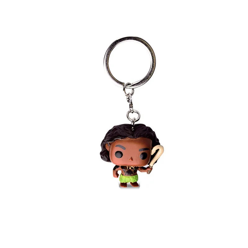 Funko disney мультфильма Моана и Мауи Карманный ПВХ фигурка модельный брелок