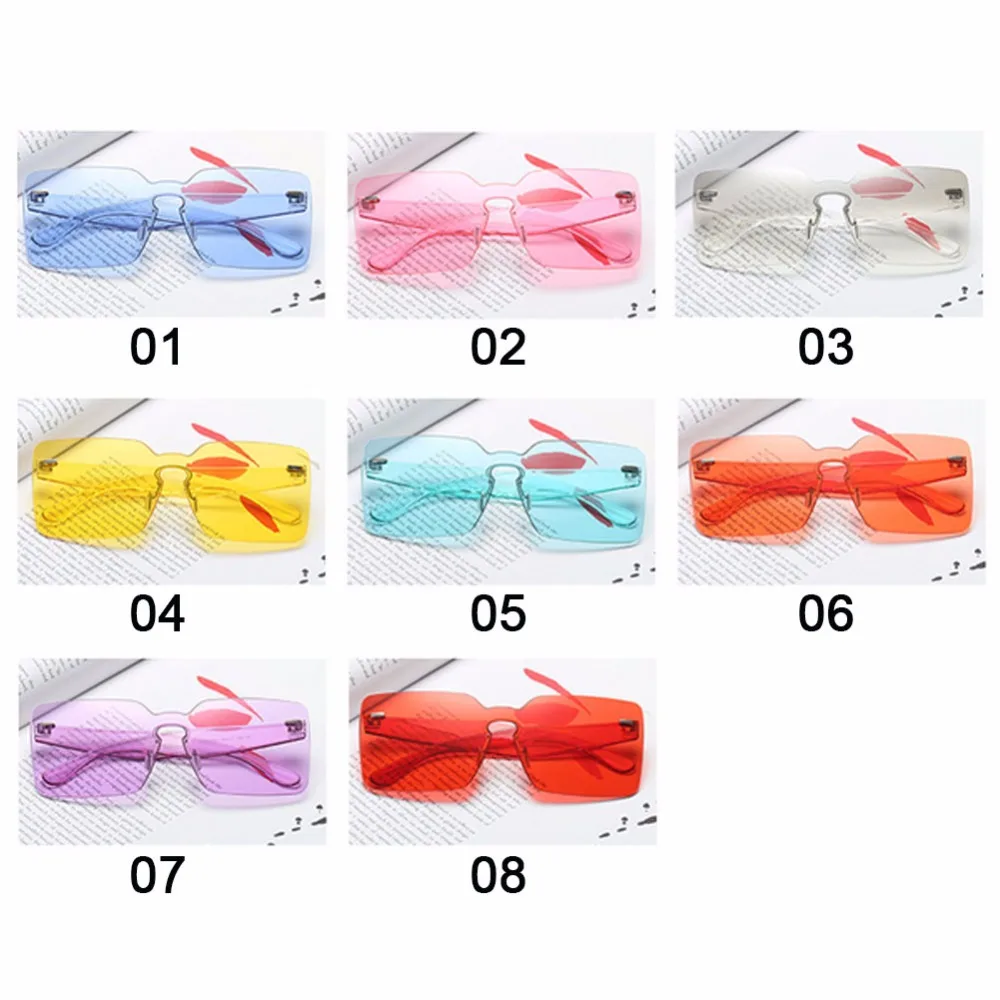 Солнцезащитные очки карамельных цветов женские роскошные брендовые квадратные