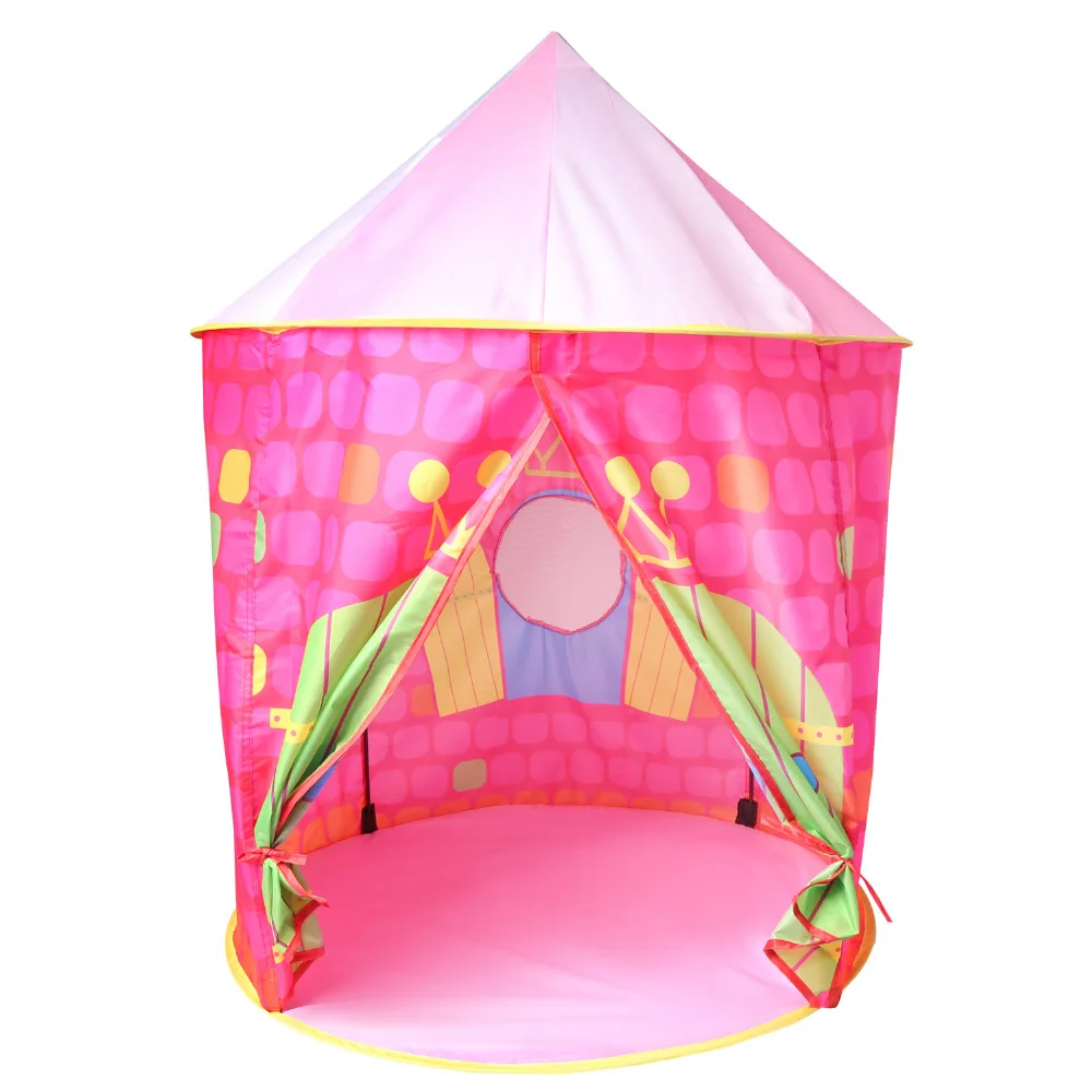 Большая палатка игрушечная Playhouse крытый и открытый сад Складная Pop Up астронавт в космосе играют палатка для детей