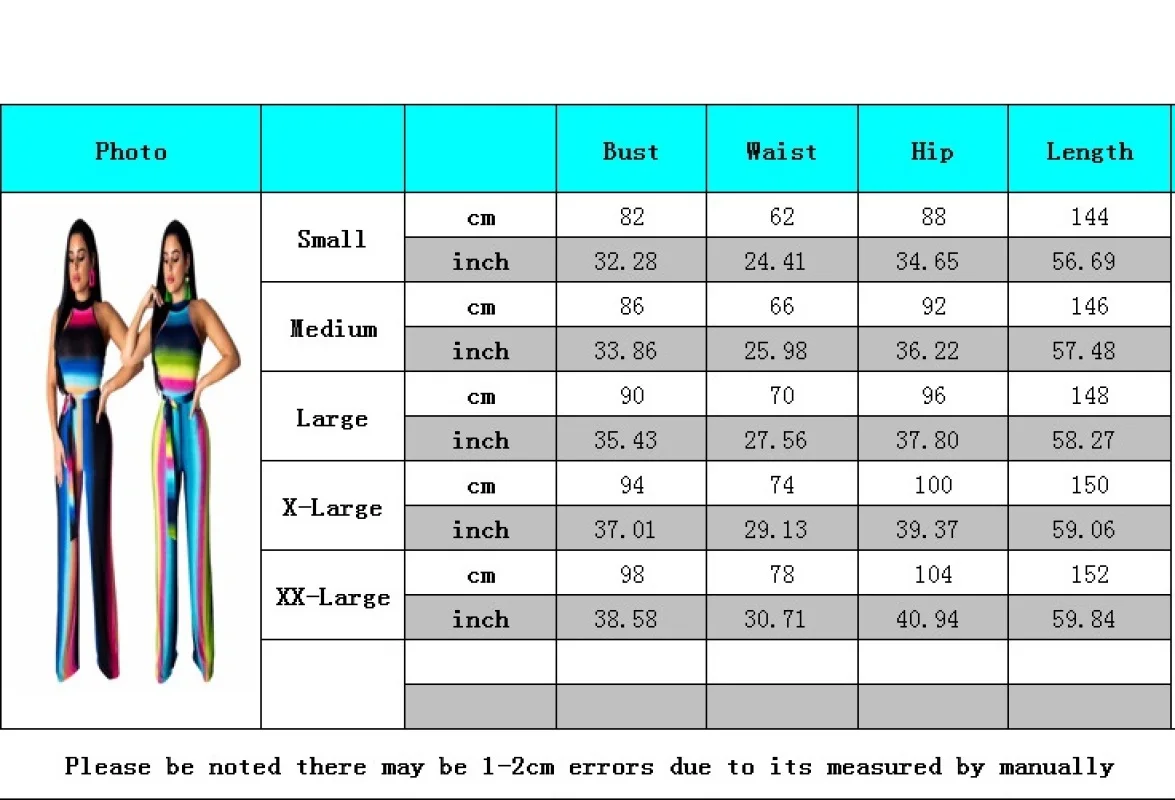 Женский комбинезон без рукавов в радужную полоску сексуальный Облегающий