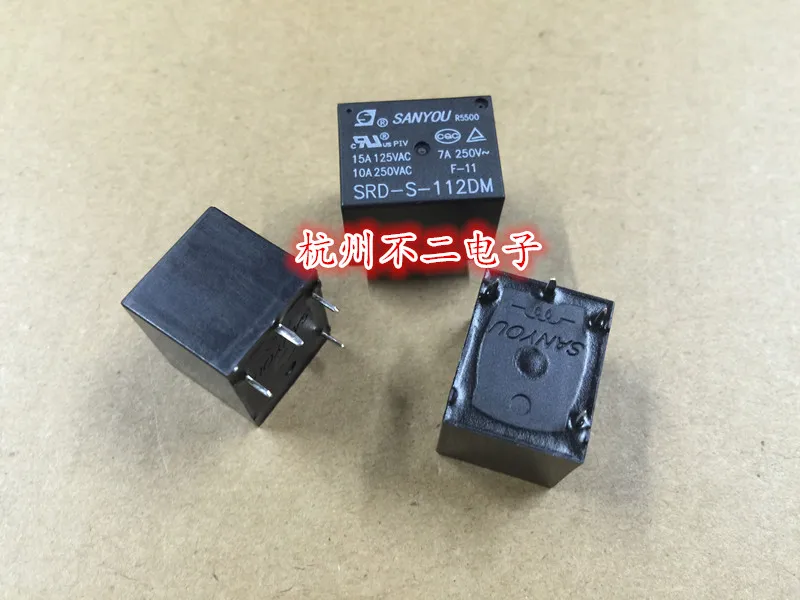 Реле SRD-S-112DM 4-pin, набор нормально открытых T73 для фотографий