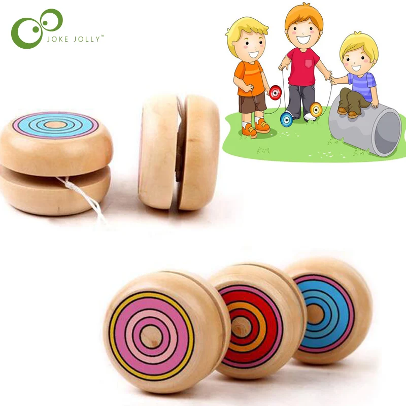 1 шт. YOYO yo деревянные детские Классические игрушки рождественские подарки