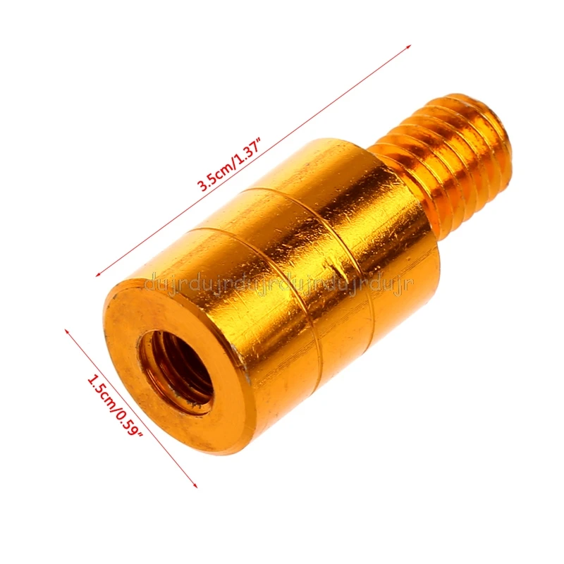 Ручка для рыболовного сачка разъем переходник резьбы от 10 мм до 8 новинка N06