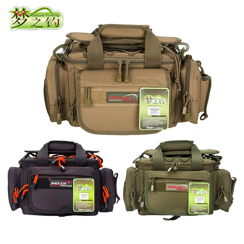 Dream Fishing многофункциональная Рыболовная Сумка 40*23*19 см Водонепроницаемая большая