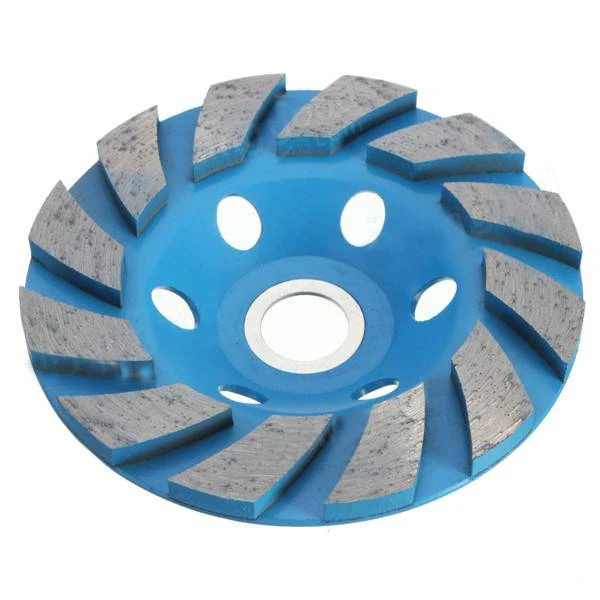 4 дюйма 6 отверстий алмазный сегментный шлифовальный круг диск шлифовальная