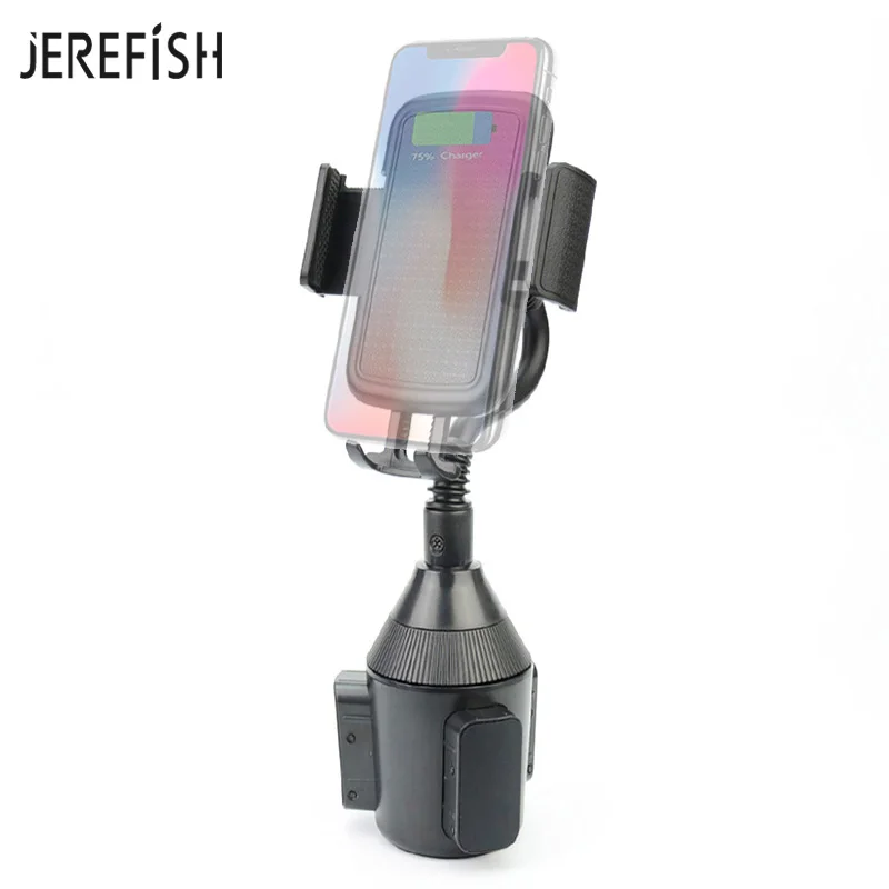 Универсальный автомобильный держатель для телефона JEREFISH iPhone Android Huawei Xiaomi с
