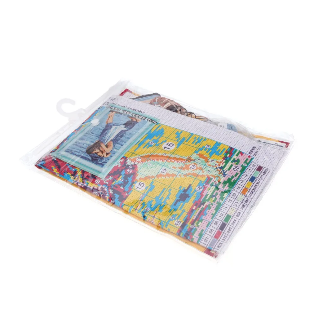 DIY Handmade Needlework Embroidery Set Cross Stitch Kit Precise Printed Sea Childhood Design Cross-Stitching Home Decoration | Дом и сад