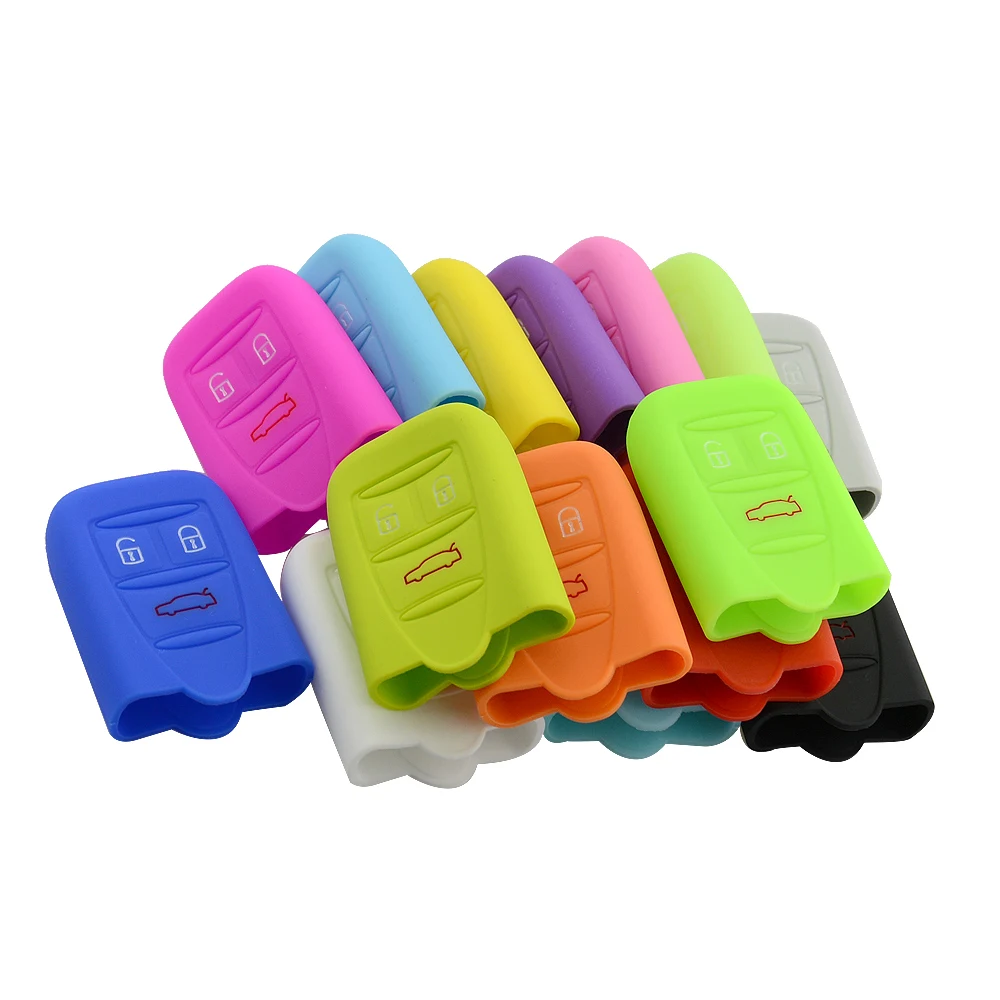 OkeyTech Мягкий силиконовый чехол для ключей с дистанционным управлением автомобиля