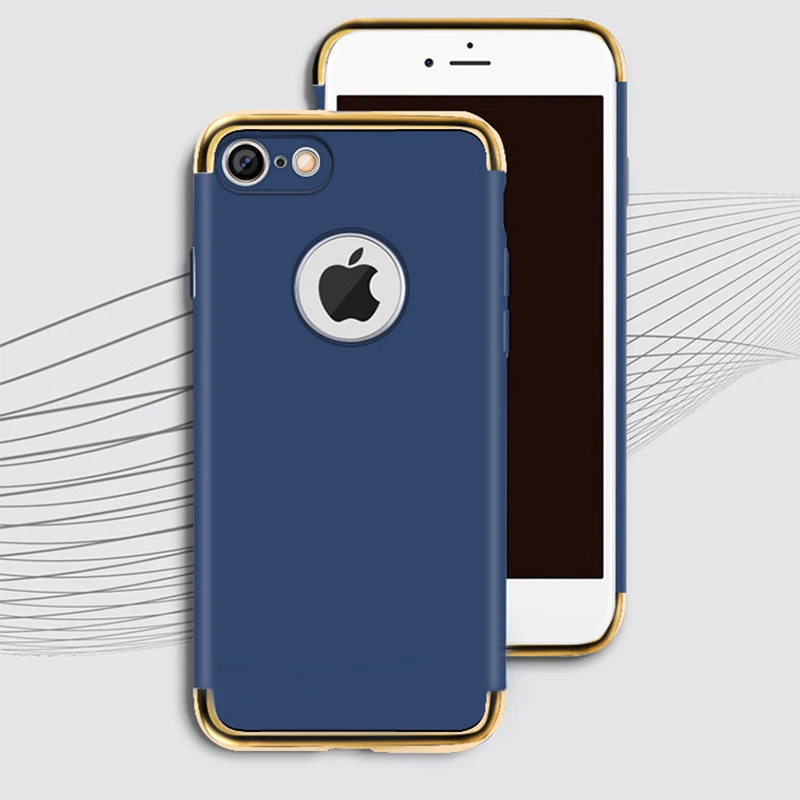 Kainuen я Роскошные копировать ETUI capinha Coque чехол Чехол для Apple iPhone 6 S Plus плюс по Жесткий