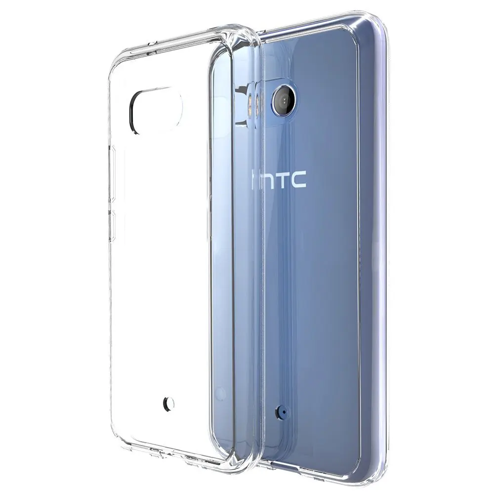 Гибридный жесткий прозрачный чехол для HTC U11 жизнь просвечивающийся