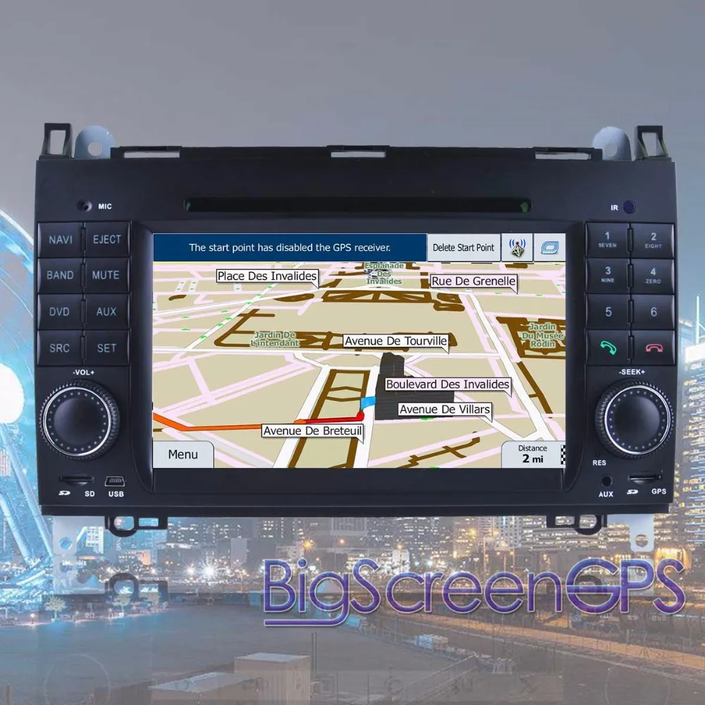 Восьмиядерный CD DVD плеер 2 Din стерео Android 8 0 автомобильное радио для класса A W169 B-class