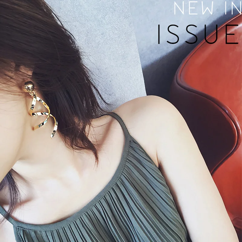 Новый Европейский Серьги Личность Витая Мяч Ретро Уха Ювелирные Изделия Крест