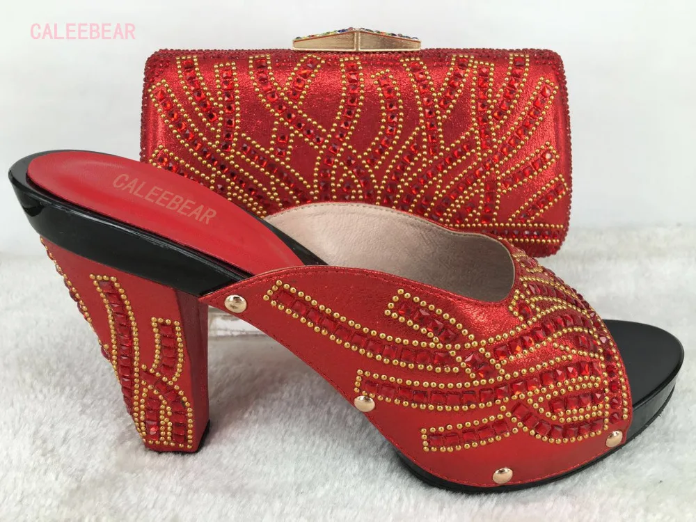 Женская обувь и сумочка в комплекте Италия 8 цветов Материал из искусственной