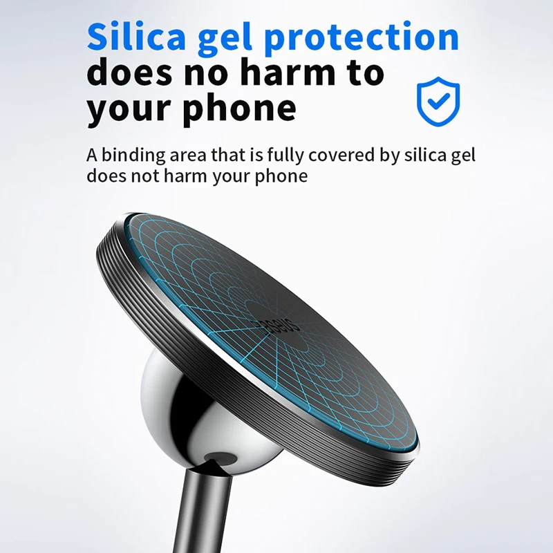 Магнитный держатель для телефона Baseus автомобиля iPhone X 8 7 samsung Xiaomi Air Mount Clip