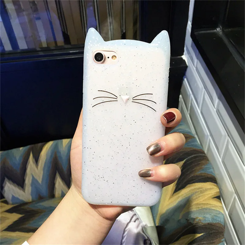 2017 сумасшедшая корова 3D Модный милый мультяшный чехол с животными бородой