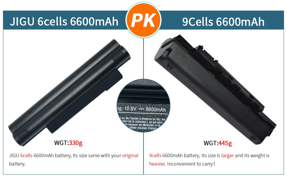 JIGU 6Cells Laptop Battery For Acer UM09C31 UM09H56 UM09H70 UM09H73 UM09H75 UM09G31 UM09G41 UM09G51 UM09H31 UM09H36 UM09H41