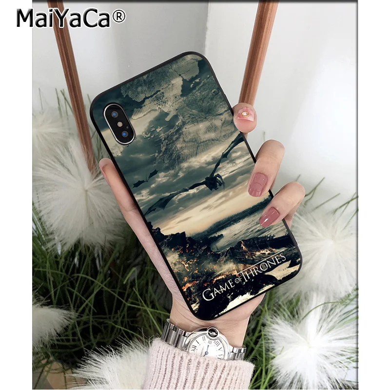 A15 MaiYaCa Игра престолов Джон Сноу Дракон клиент высокое качество чехол для телефона для iPhone X XS MAX 6 6s 7 7plus 8 8Plus 5 5S SE XR - Цвет: A15