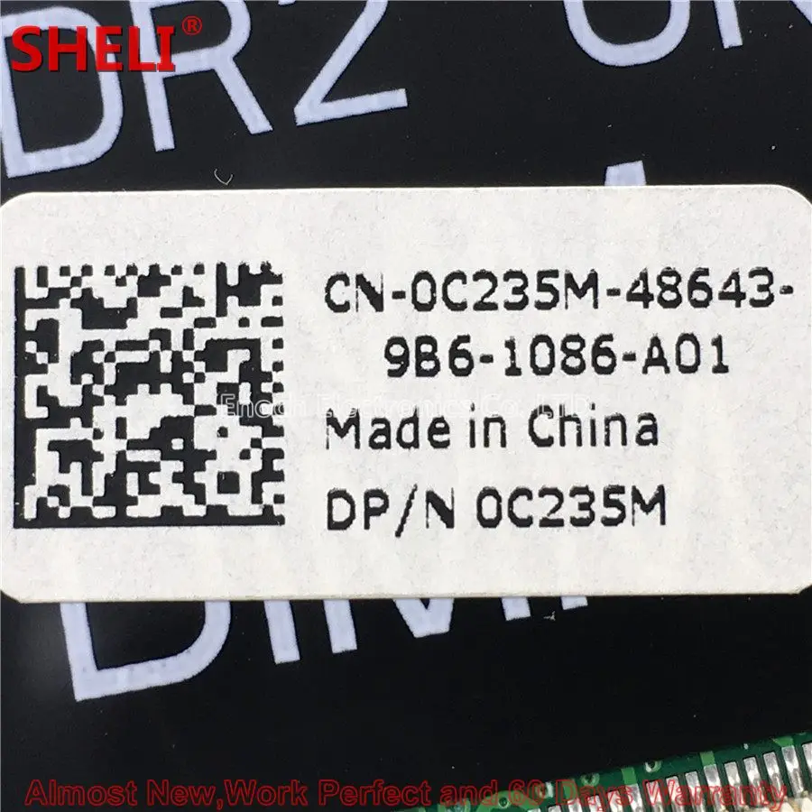 Материнская плата для ноутбука MOUGOL CN 0C235M C235M Dell Studio 1555 DA0FM8MB8E0 W018J HD 4570 системная