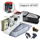 Новейший компактный портативный удобный счетчик денег для большинства банкнот, счетчик банкнот, счетчик наличных денег, внешнее оборудование, оптовая продажа