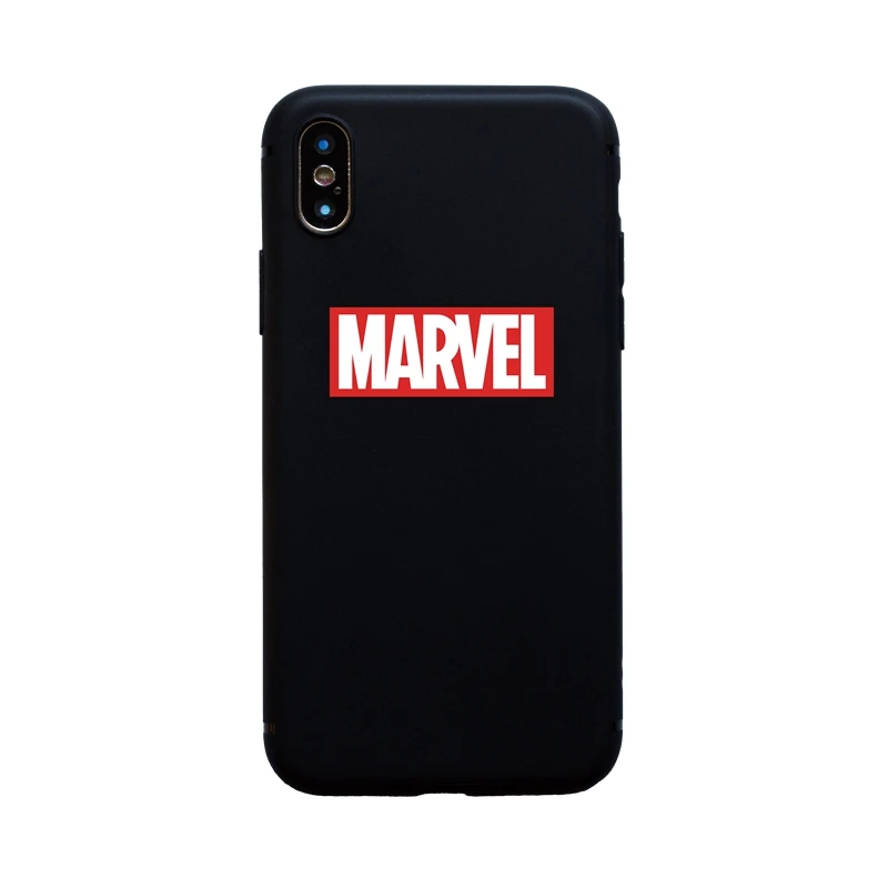 Soft Marvels Sign Мягкий силиконовый чехол для iphone 11 pro Max 6 6 S 7 8 Plus X XS Max XR 5 5S SE, чехол - Цвет: Soft Marvels Sign
